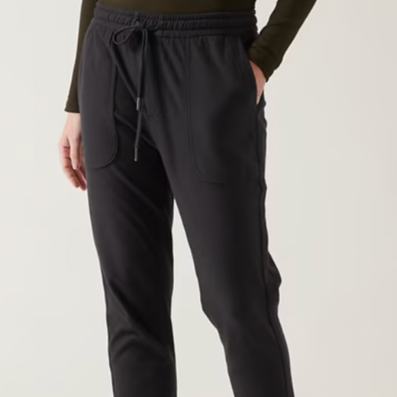 Athleta Farallon Jogger in Black Sz 0 - Picture 6 of 7